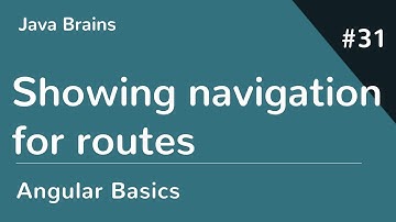 Angular 6 Basics 31 - Showing navigation for routes
