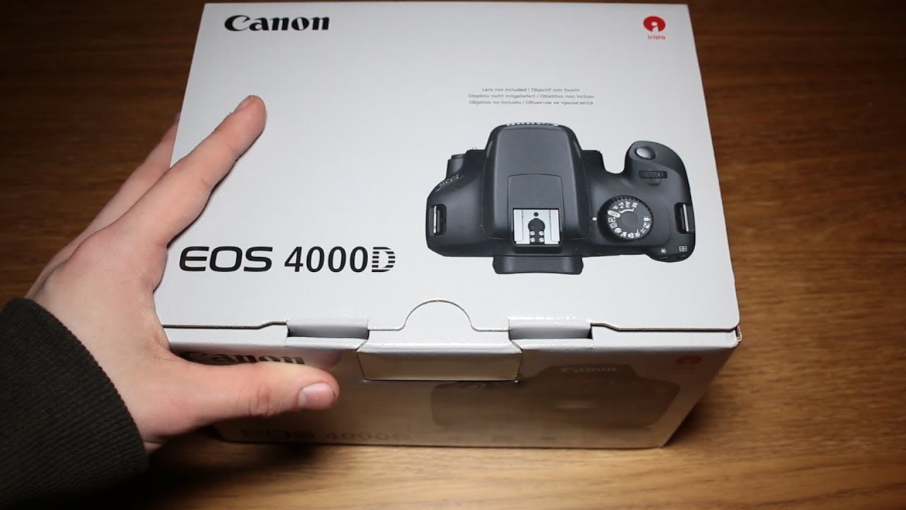 Canon EOS 4000D UNBOXING 