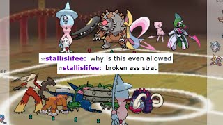 100% CRIT BLAZIKEN DESTROYED THIS KID'S TRICK ROOM ON POKEMON SHOWDOWN !