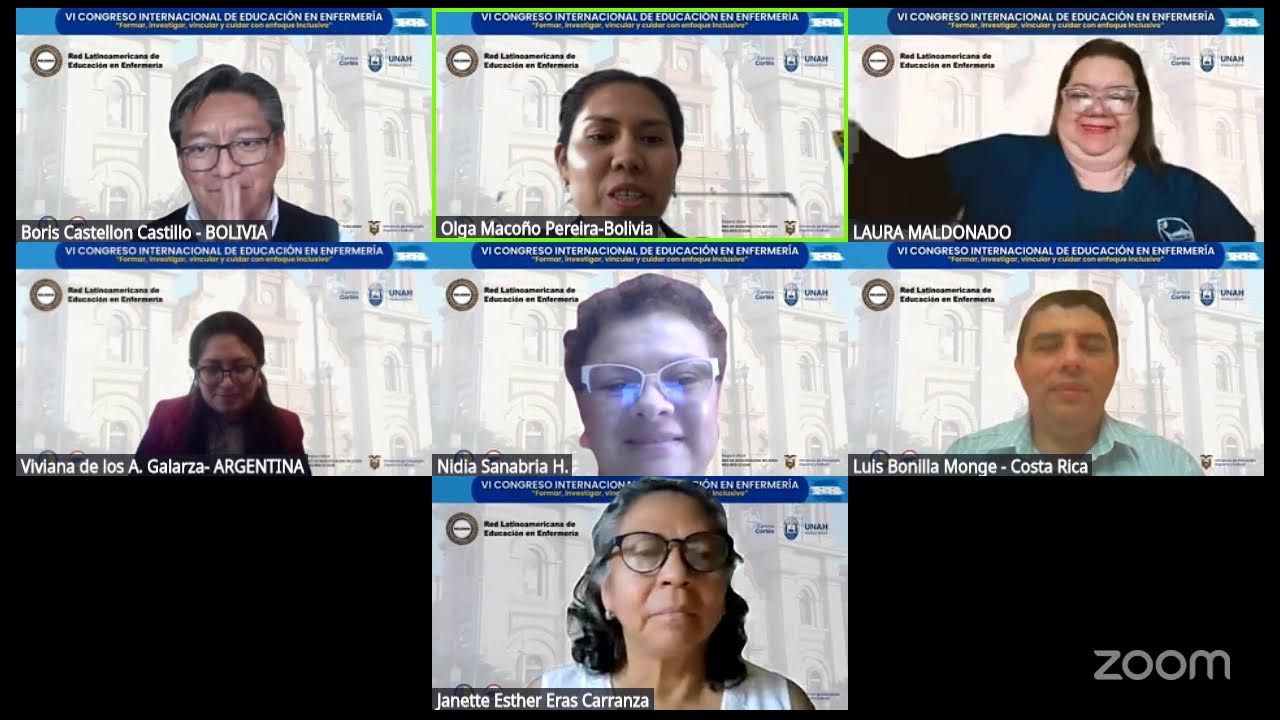 Reunión de Zoom de ACESLatinoamérica ACADEMIA DE EDUCACIÓN SUPERIOR LATINOAMÉRICA