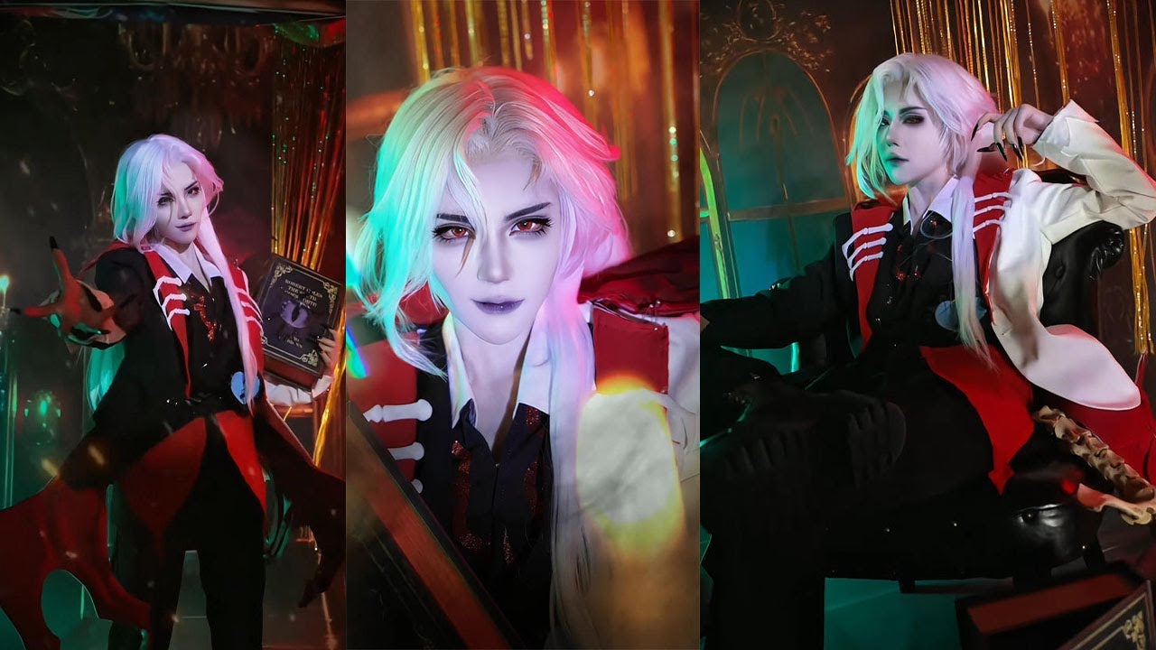 專門爲了披風買的布料，這布料有壹種做舊的感覺#挑战100个反派角色 #makeup #makeuptutorial #美妝教學 #搞笑 #仿妆