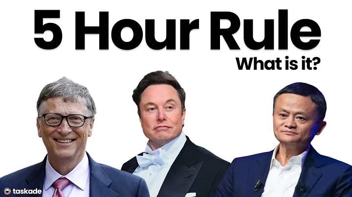 What is the 5 hour rule Bill Gates? (2024)