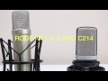 Mic Comparison RODE NT1-A vs. AKG C214