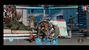 Inj2 Mobile Advent of Chaos Heroic 1 T5 KOAAM vs Black Adam 230 mill DMG