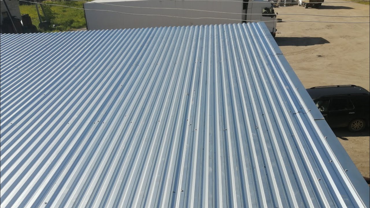 КРЫША С ПРОФЛИСТА, ДЕМОНТАЖ ШИФЕРА, ЗАМЕНА КРОВЛИ, - YouTube