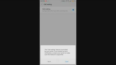 How to enable Call Waiting in your Redmi Note 4