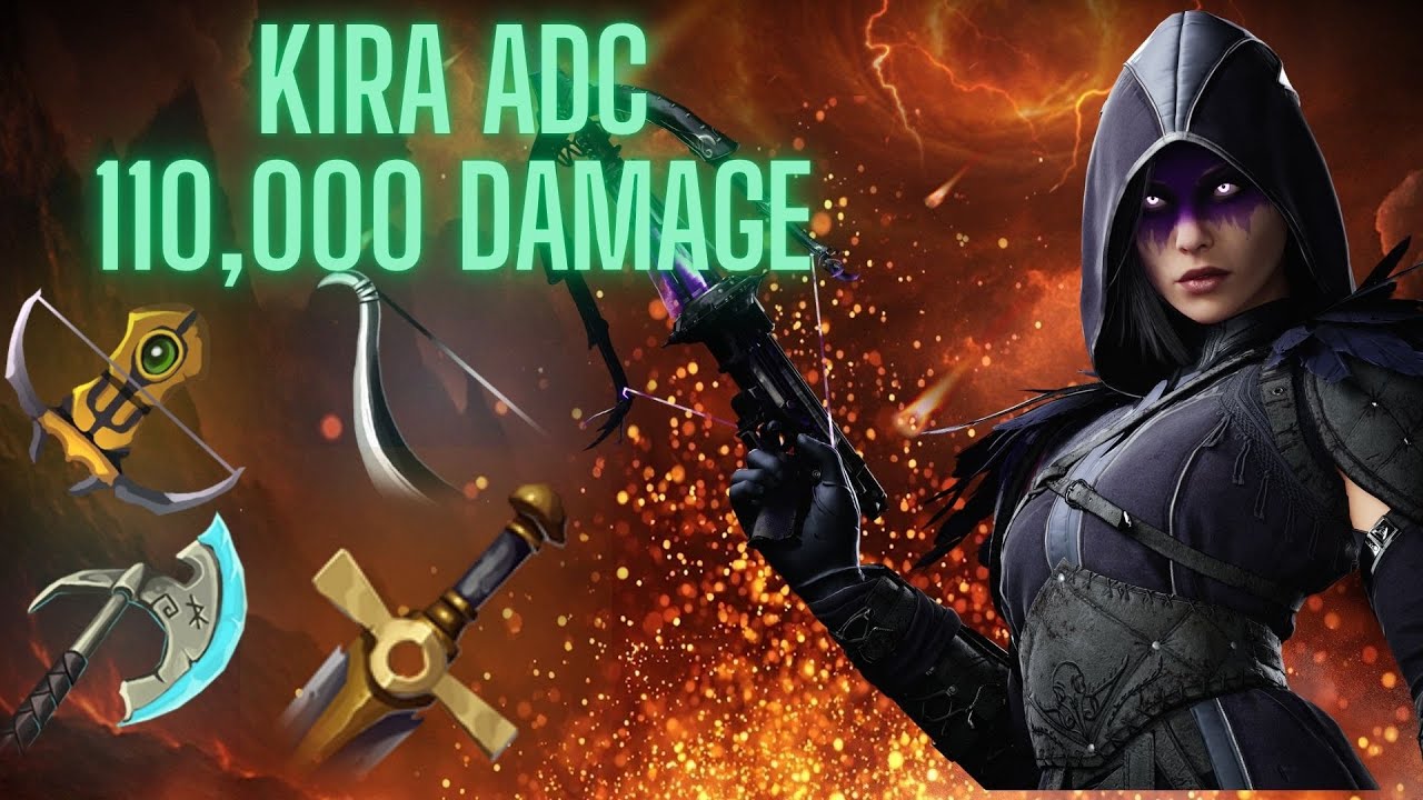 Кира АДЦ — Абсолютный хаос — 4 человека, урон более 100 тыс.! — Предшественник, ранговый герой