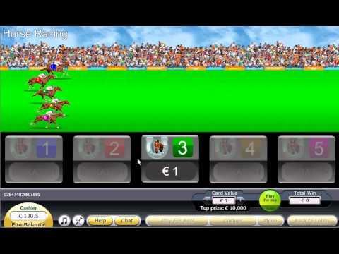 Horse Racing Scratch Card Game - YouTube
