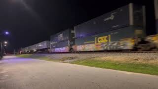 CSX I032-12 Intermodal/Freight Combo Train Files Thru Dillon SC 