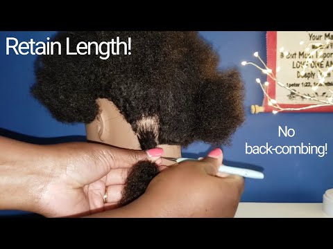 Training Mannequin Head w/ 100% Afro kinky human hair – Mukisa Locs