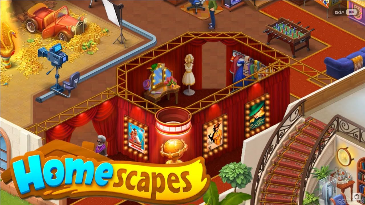 Homescapes - New Story - Island Hotel - Movie Set - Day 3