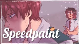 You Can't Just Leave!? || TodoKiri || Speedpaint You Can't Just Leave!? || TodoKiri || Speedpaint