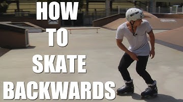 How to skate backwards, skating backwards with Brian Aragon