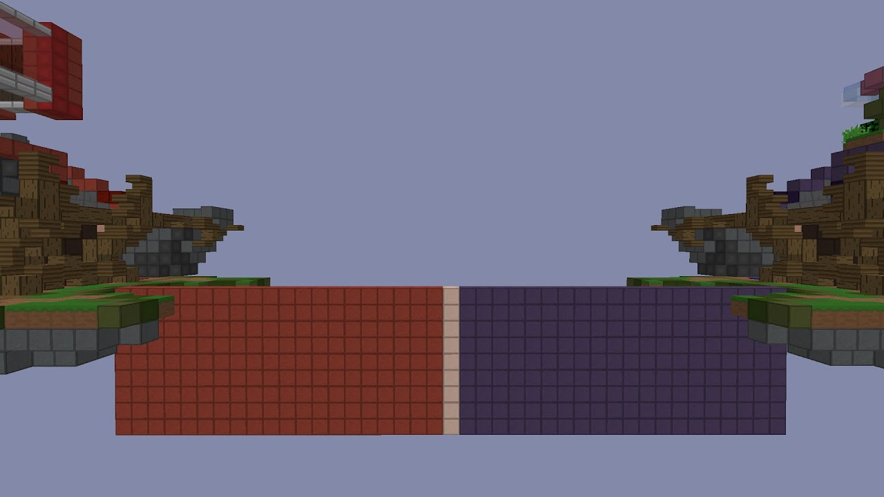Minecraft But It's 2v2 BRIDGE DUELS - YouTube