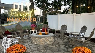 DIY Flagstone Firepit