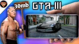 🔥30mb, GTA-3 lite for adreno and mali GPU, works in all android and ios.💘ft.bestgamer