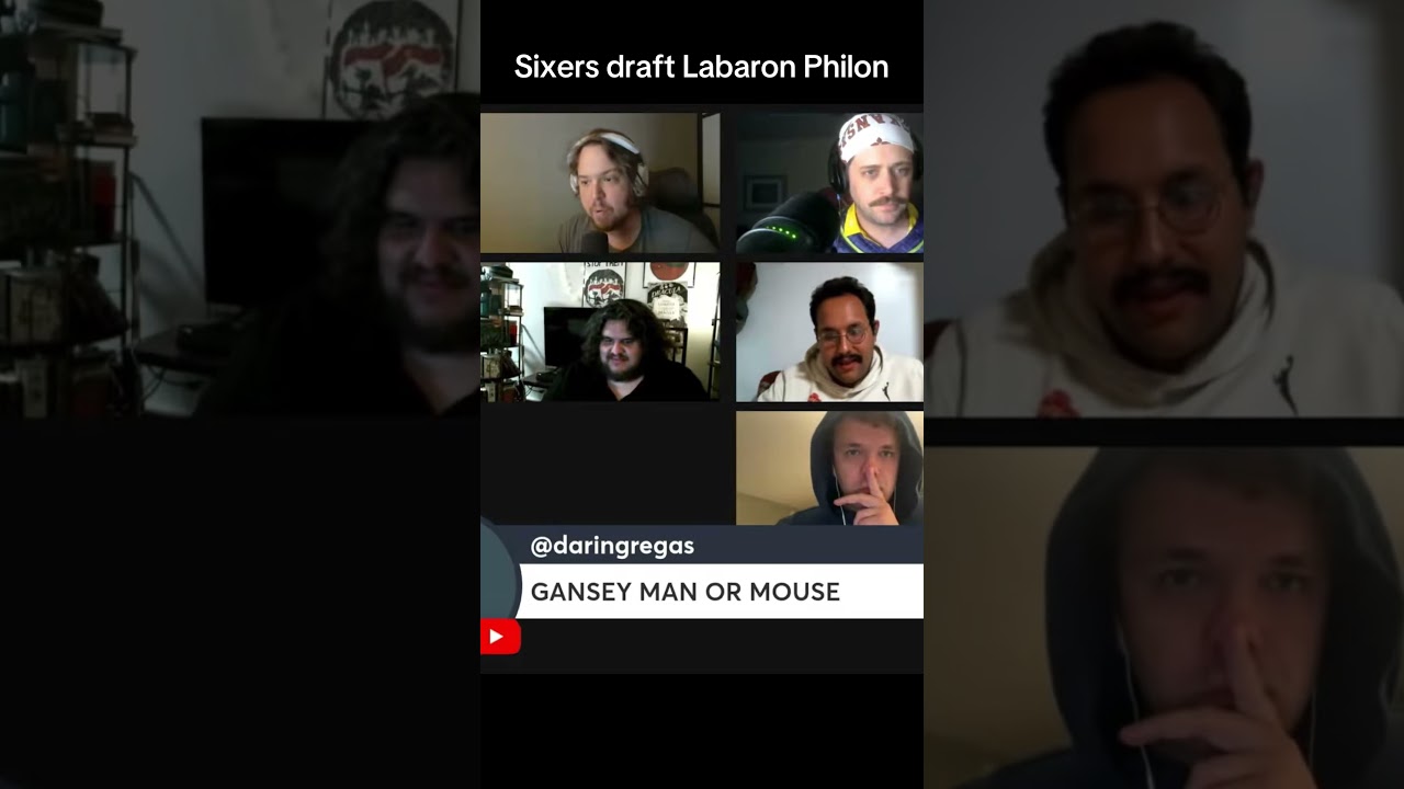 My live reaction to the Sixers drafting Labaron Philon with the 22nd pick in the 2026 Draft