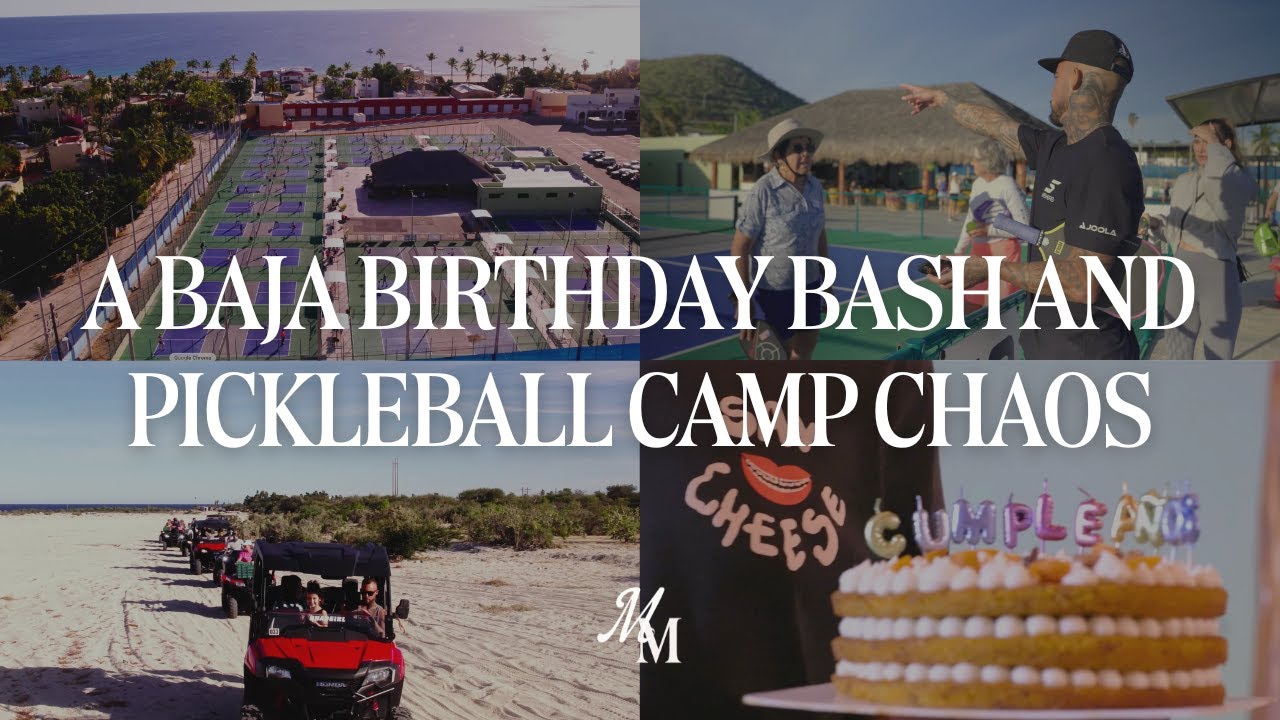 A Baja Birthday Bash + Pickleball Camp Chaos | Making McGuffins [VLOG]