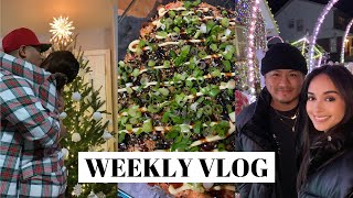 WEEKLY VLOG | Lost My Voice + Putting Up Decor