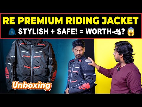 😱 Bike Riders-க்கு Must Buy? | RE Crossroader Print Riding Jacket | Tamil Unboxing & Review