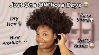 The LIFE HAPPENS Wash Day + Trying New Products | PART 1