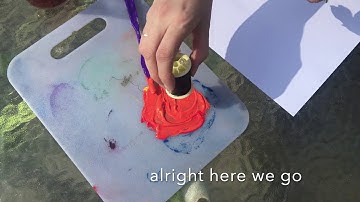 Ruby made an awesome video or experimental print making