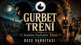Gurbet Treni 🌙 Anadolu Psikedelik Türkü Bağlama & Elektro Gitar Düeti Gece Vardiyası