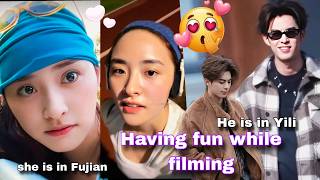 Shen Yue is filming in Fujian!/Dylan Wang super energetic in WT2!