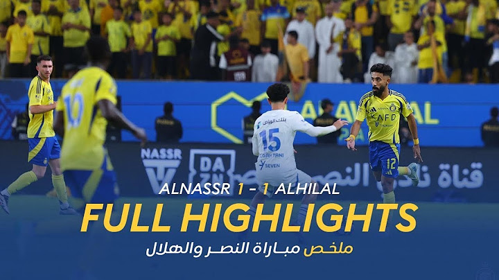 ملخص مباراة النصر 1 - 1 الهلال | دوري روشن السعودي 24/25 | الجولة 9 AlNassr Vs AlHilal Highlights