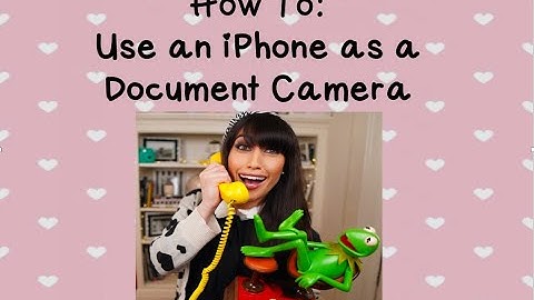 How To: Use an iPhone as a Document Camera on Zoom!