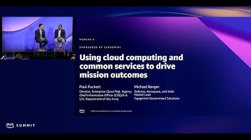 AWS Summit DC 2022 - Cloud computing to drive mission (sponsored by Capgemini)