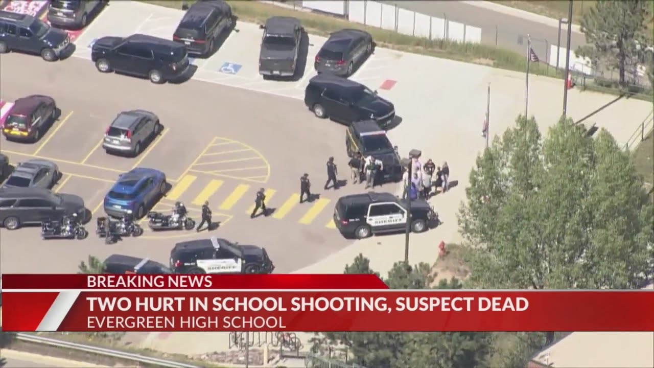 2 injured in shooting at Evergreen High School, suspect dead
