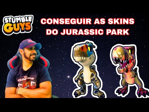 Conseguir Skins Jurassic Park No stumble guys Guia Completo!