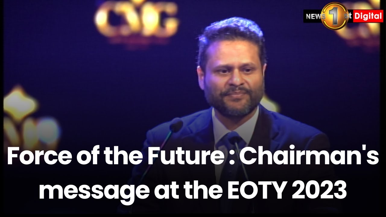 Force of the Future: Chairman of CMG Sashi Rajamahendran's message at ...