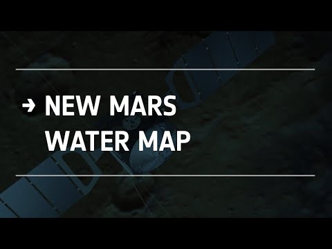 New Mars water map