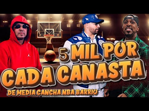 5 Mil Por Cada CANASTA De Media Cancha NBA Barrio