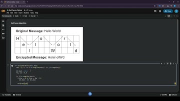 Simulasi Enkripsi dan Deskripsi Rail Fence Cipher (Code) | Group 2
