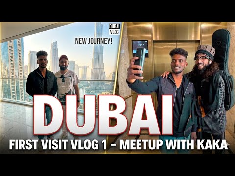 Meet Up with Kaka Ji | Dubai Vlog 1 | Baabarr Mudacer Concert in Dubai