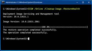 Windows Command | Repair the Windows Image with DISM