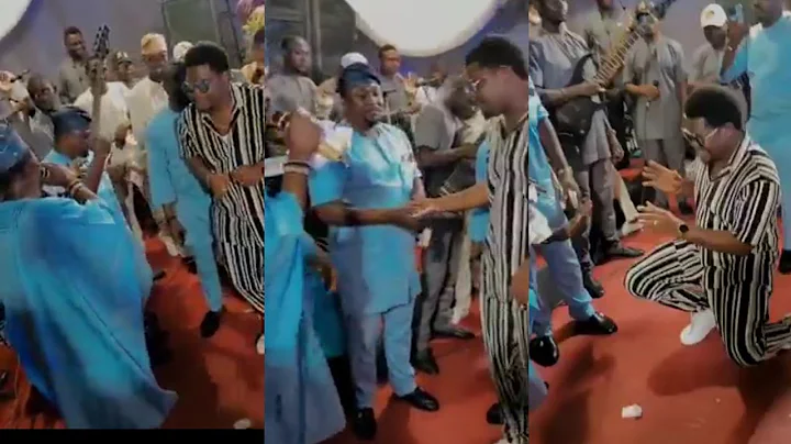 MOMENT MR MACARONI DANCES TO PROVE TO PASUMA THAT HE IS ONE OF HIS BEST FANS
