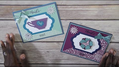 Stampin Up Thanks a Bunch Card using Grateful Bunch Stamp Set