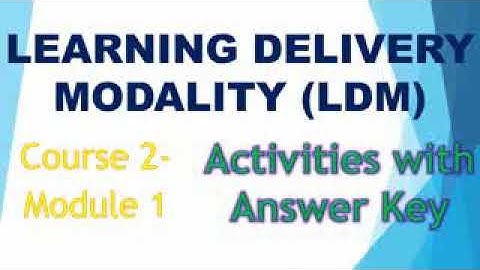 Study Notebook LDM Course 2 Activities with Answers  - For Teachers-