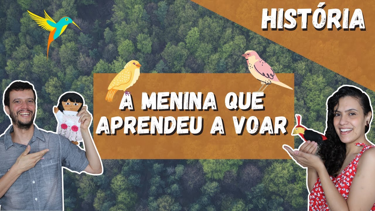 A menina que aprendeu a  voar - História musical pra se encantar | Para Adultos e Crianças