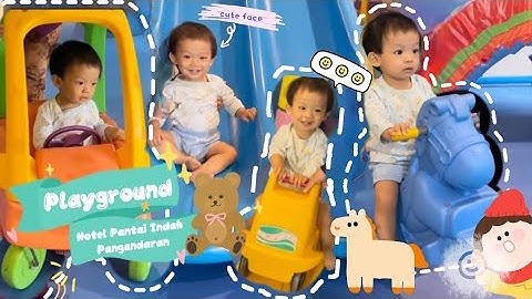Main di Playground Hotel Pantai Indah Pangandaran 🥳