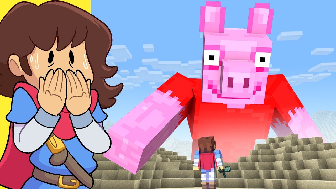 Minecraft But There's Cartoon Bosses