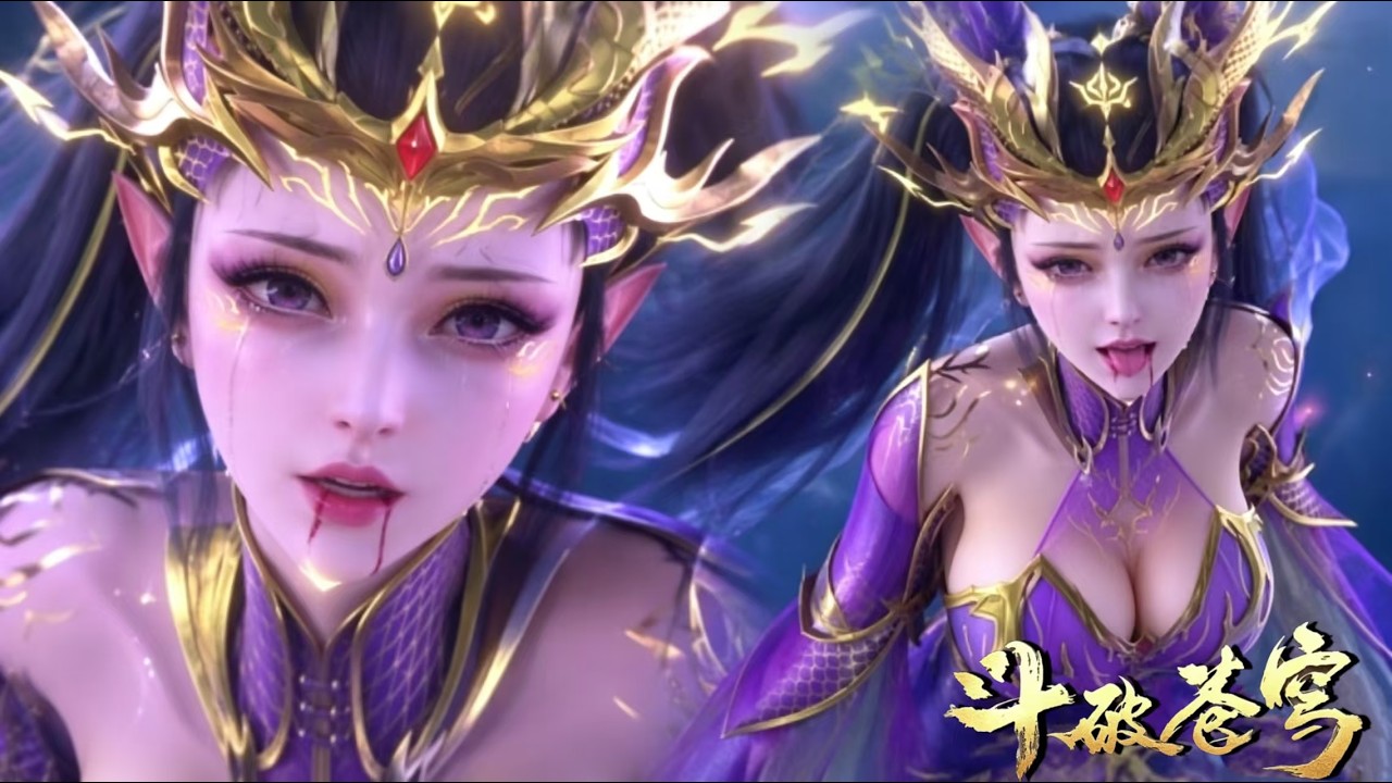 🐲Zi yan [4K] ⚔️ Beaten Brutally By 3 Enemies, Covered In Wounds