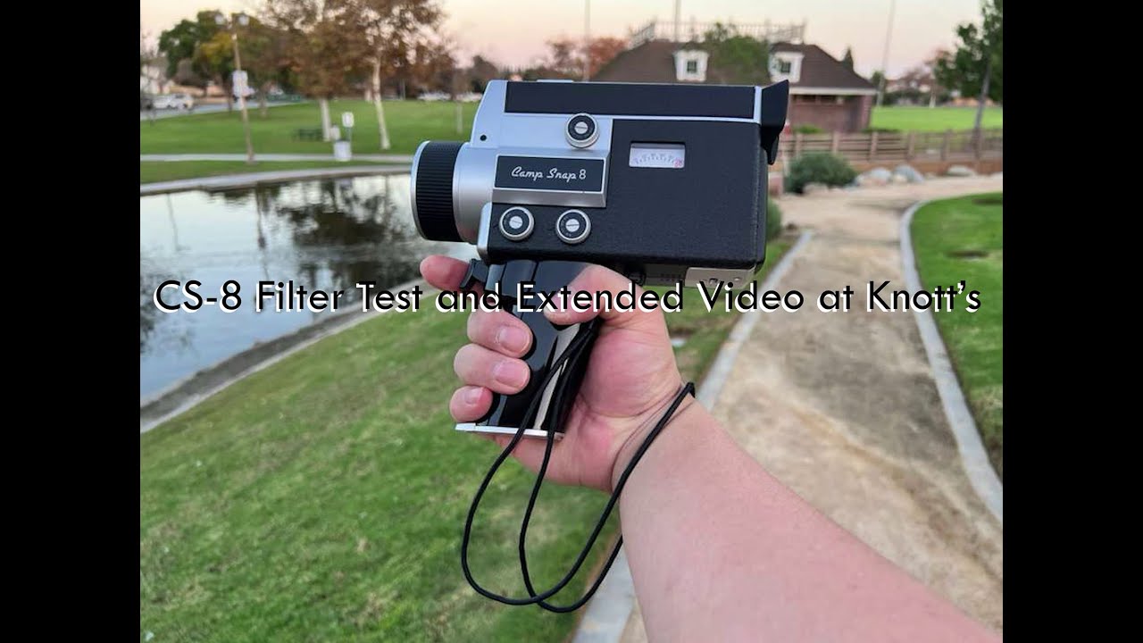 CS-8 Extended Video shoot with filter tests at Knott's Christmas Ice Skating Show