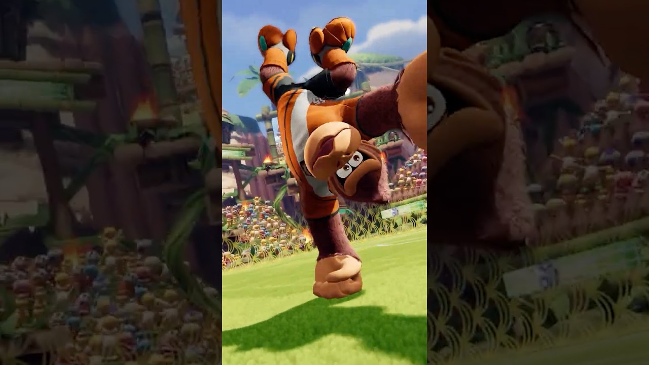 Donkey Kong’s goal celebration is WILD! 🍌