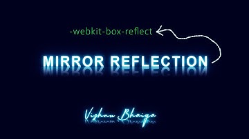 Realistic Reflection Effect with #HTML & #CSS Only