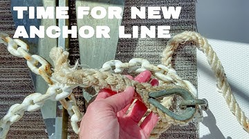 Time For New Anchor Line - Super Easy to Replace
